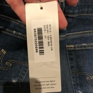 NWT higher waist AG cut offs